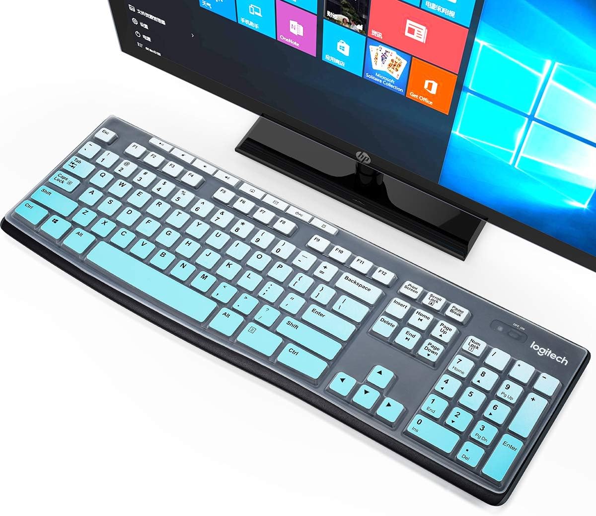 Keyboard Cover Skin for Logitech K270 MK270 MK275 K260