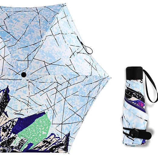 Comeyang Paraguas Compacto y a Prueba de Viento Que Abre y Cierra ...