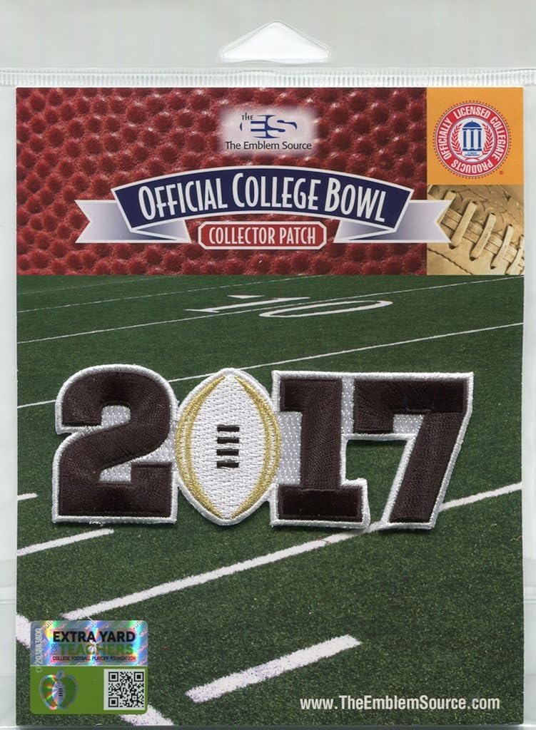 Official Licensed Ncaa 2017 College Football Playoff Championship Jersey Patch