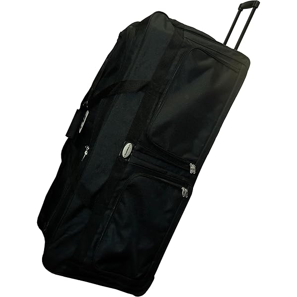 Amazon.com | Transworld 42 Polyester Rolling Duffle Bag Wheeled