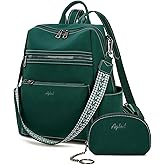 AGLOD Leather Backpack Purse for Women Designer Ladies Shoulder Bag Fashion Faux Work Travel Handbags