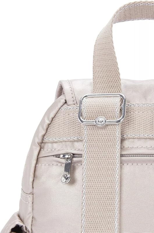 CITY PACK MINI Kleiner Rucksack, Metallic Glow (Silber)