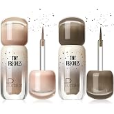 2Pack Waterproof Faux Freckle Pen - Buildable Sun-Kissed Makeup with Ultra-Fine Tip, Natural Looking Fake Freckles, Long-Lasting &amp; Smudge-Proof for All Skin Tones