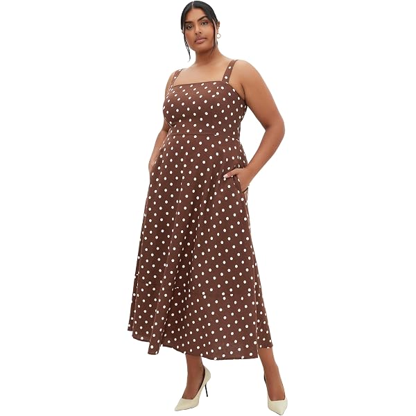 city chic red polka dot dress City Chic Women's Plus Size Cocktail Dress