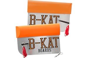 B-Kat Boards Catfishing Planer Boards, Reversible Side Planer, for Trolling, Dragging, Anchor Boat Fishing, Set of 2 Boards, Made in The USA