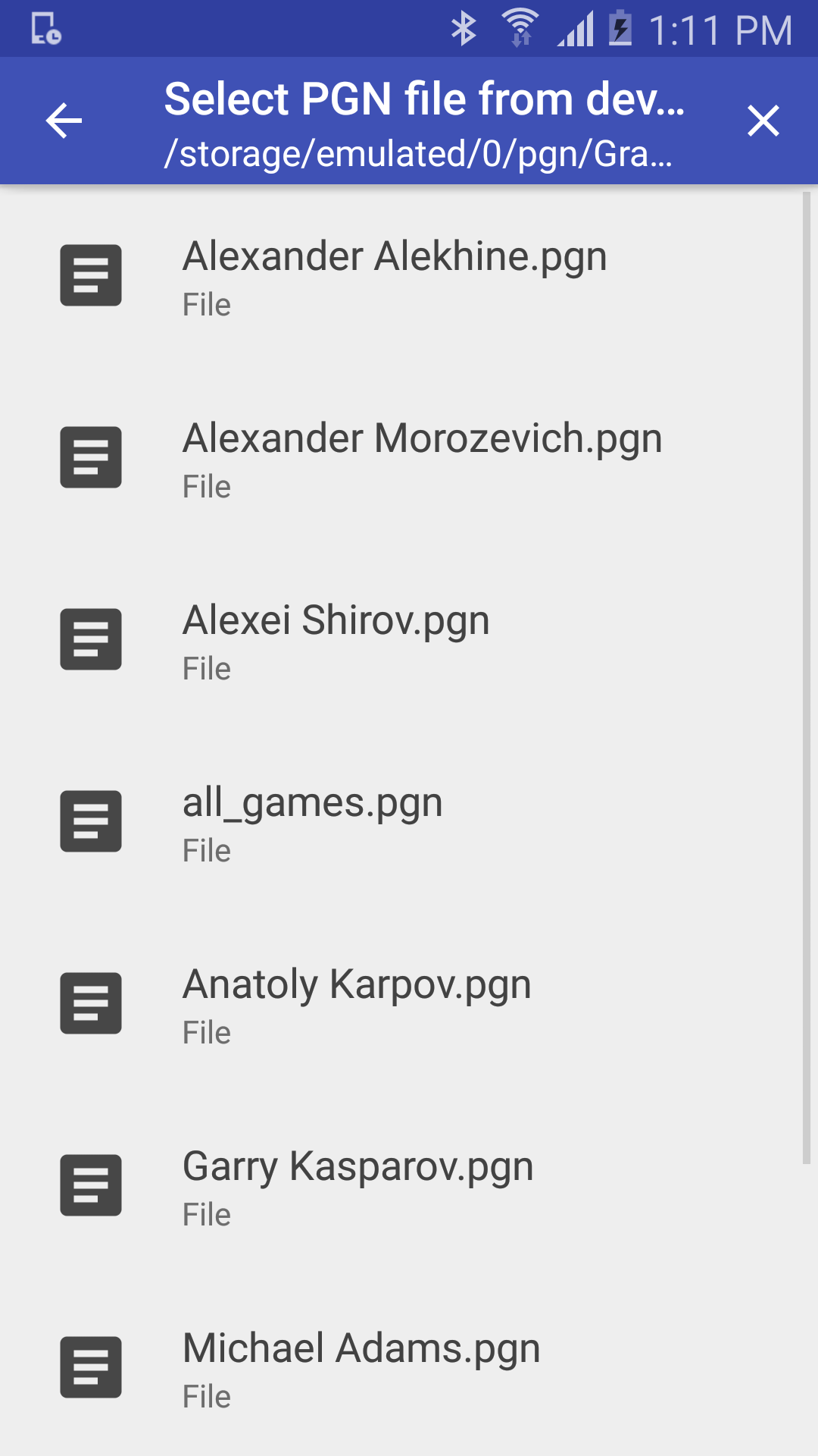 Analyze your Chess Pro PGN for Android