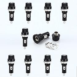 Panel Mount Screw Cap Fuse Holder Hole Plug Case