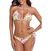 RELLECIGA Women's Wavy Bikini Set