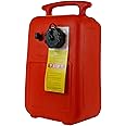 Scepter 6.6 Gallon Portable Marine Gas Can, Boat Fuel Tank with 2-Way Vented Cap, Built-In Fuel Gauge and Pick-Up, Top Handle, EPA & CARB Compliant, Underseat Design, 21.5"L x 14.3"W x 9.3"H (08580)
