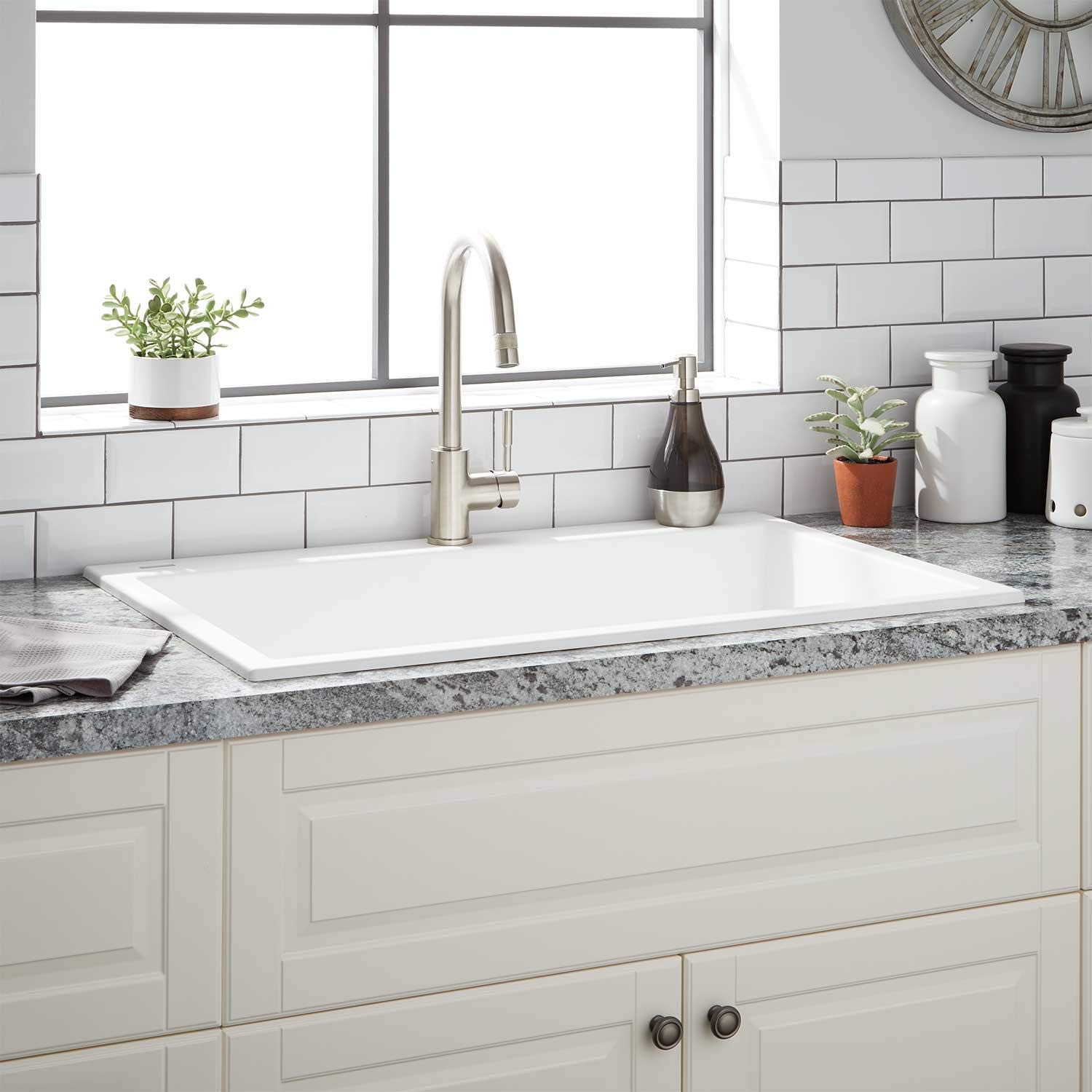 Best Grey Kitchen Sinks Drop In