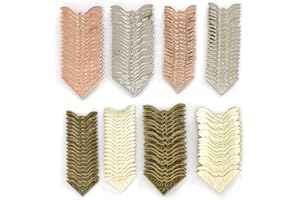 XFYBZN 160 PCS Vintage Metal Book Corner Protector Guard Edge Cover Iron Angle Protectors Bronze Gold Decorative Covers for Scrapbooks Photo Albums Diary Notebooks Menus Folder Stamp Books, 4 Colors