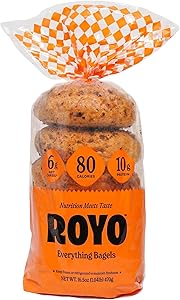 ROYO SINGLE 80 Calories Everything Bagels