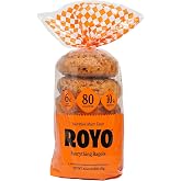 ROYO Bread Co. SINGLE 80 Calories Everything Bagels