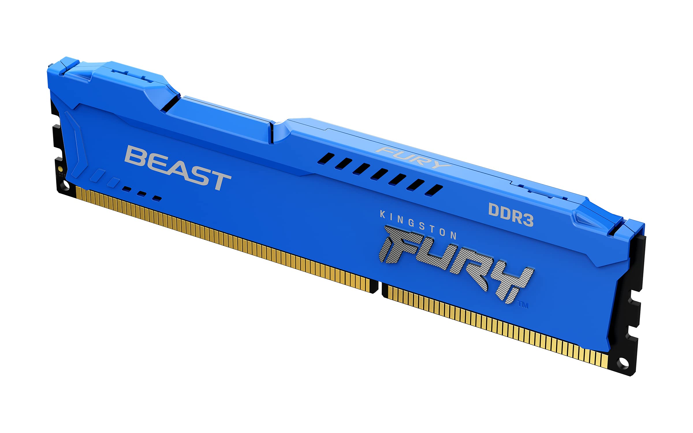 Kingston FURY Beast Blue 4 GB 1600 MHz DDR3 CL10 Desktop Memory Single Module KF316C10B/4