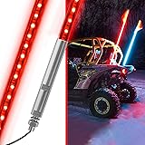 UTVJATV LED Whip Red Lights for Can-Am Maverick X3