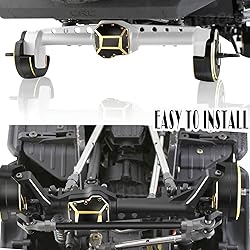 ARRCat Brass Portal Covers Weights/Axle Diff