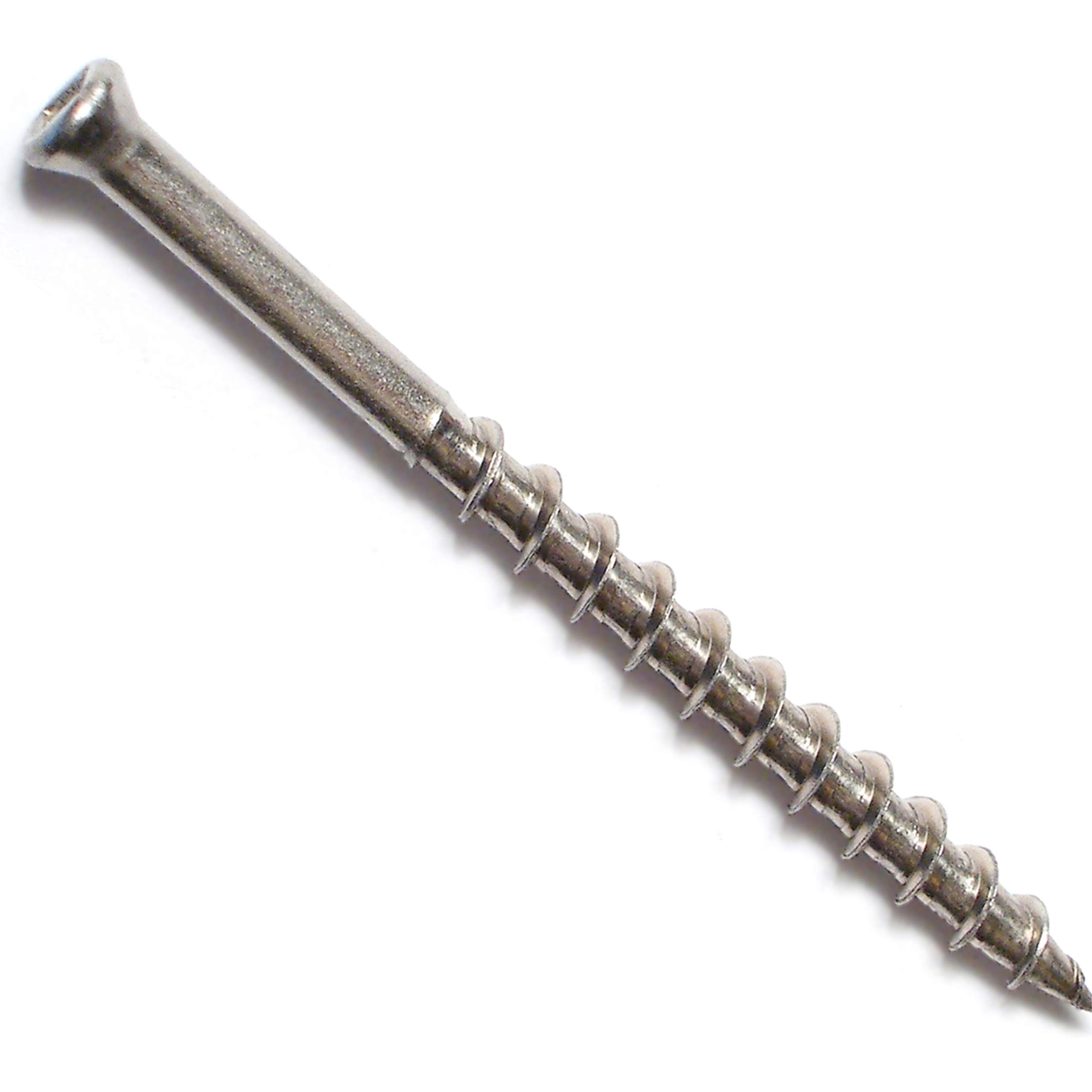 Hard-to-Find Fastener 014973209018 Square Drive Trim Head Deck Screws, 7 x 2-1/4-Inch, 157-Piece