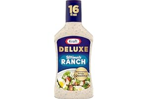 FIENOW Kraft Deluxe Ultimate Ranch Salad Dressing (16 oz Bottle)