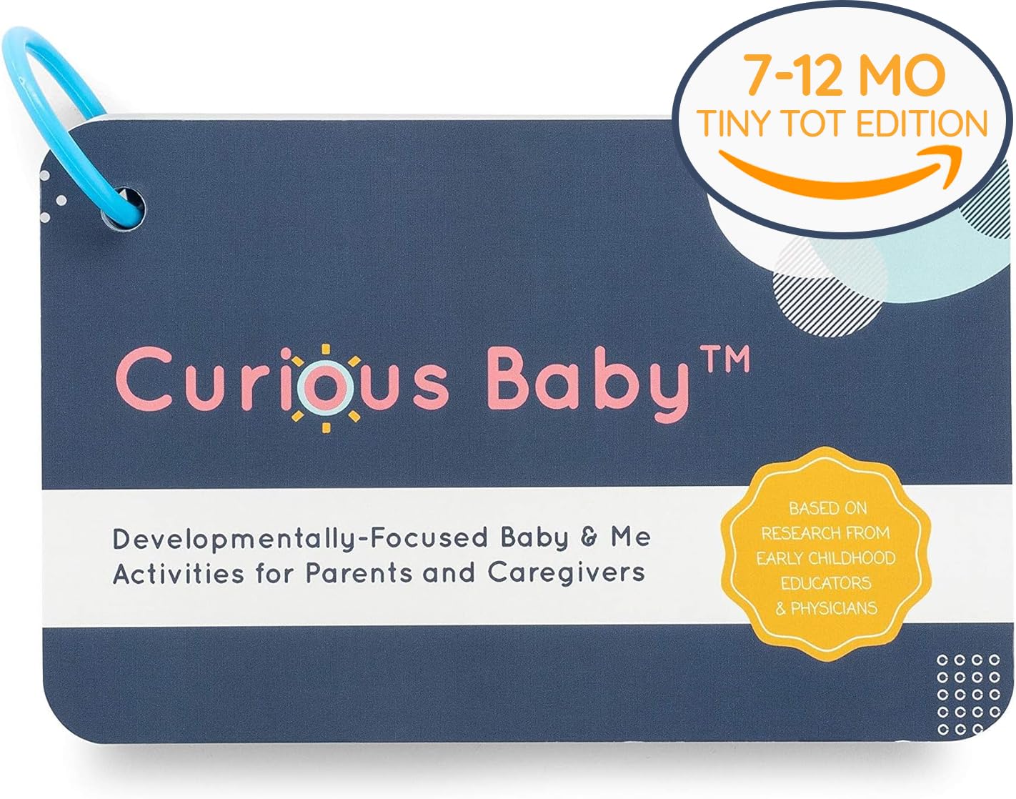 Photo 1 of Curious Baby Activity Cards (Tiny Tot Edition)- 7-12 Months Developmentally Focused and Stimulating Playtime Ideas