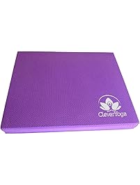 Clever Yoga X Large Balance Pad - Versatile Fitness, Rehab & Physical Therapy Tool, Kneeling Pad Or Meditation Pillow - Extra Thick, Larger Than Other Foam Pads