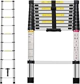 Neo Extendable Portable Foldable Telescopic Ladder 2.9M EN131 Stainless Steel