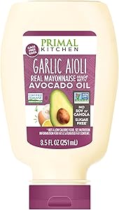 Primal Kitchen Garlic Aioli Mayo Squeeze, 8.5 ounce
