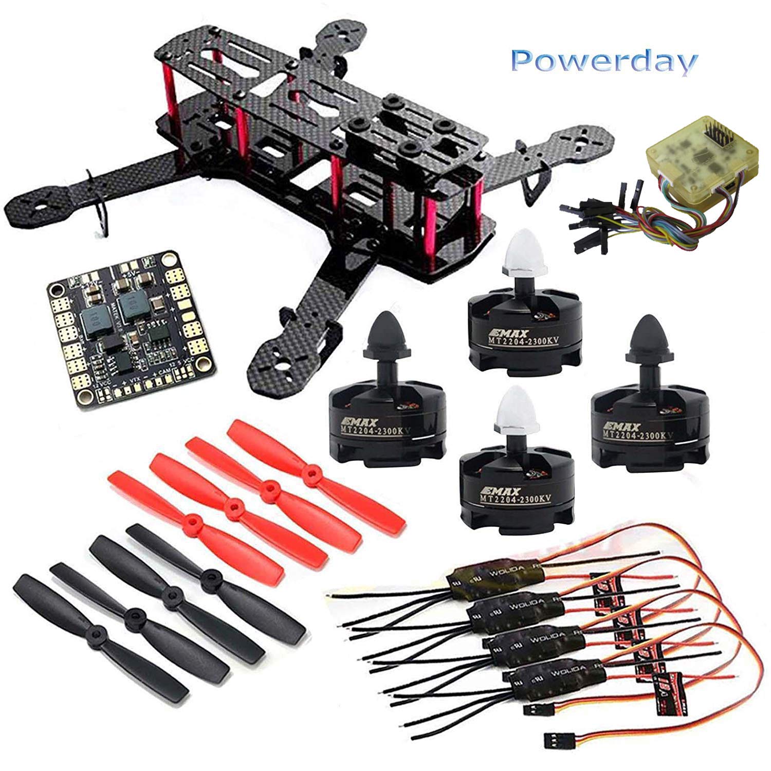 powerday DIY QAV250 ZMR250 Quadcopter Full Carbon Frame ...