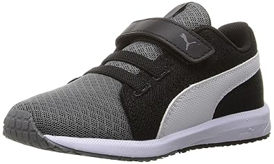 puma carson runner grey kids