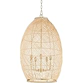 Quorum Lighting 6900-5-80 Pendant, 5-Light 300 Total Watts, Aged Brass