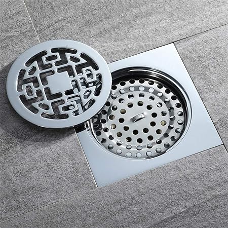 Edelstahl Waschbecken Sieb Dusche Bodenablauf Badezimmer Haar Catcher Kuche Ab