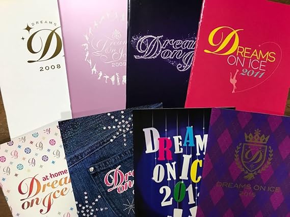 Amazon 08 15ドリーム オン アイス パンフレット8冊 フィギュアスケート アイスショー アイドル 芸能人グッズ 通販
