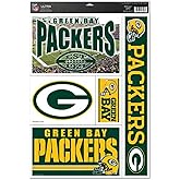Wincraft NFL Green Bay Packers 03734012 Multi Use Decal, 11" x 17"