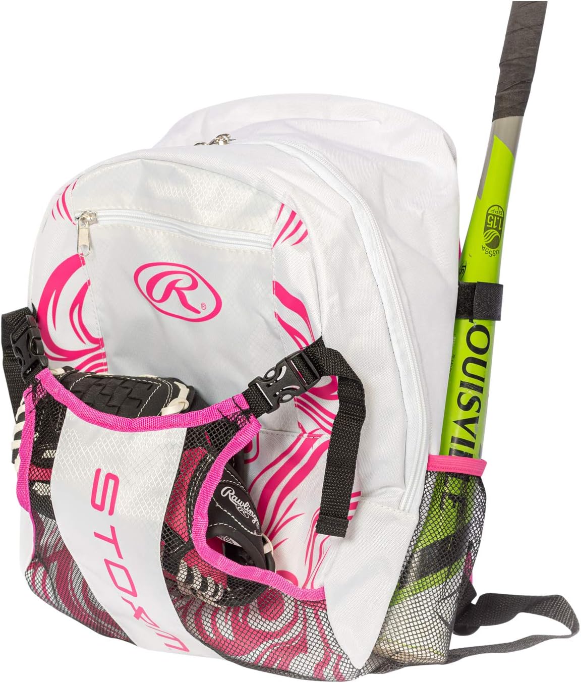 pink softball bag