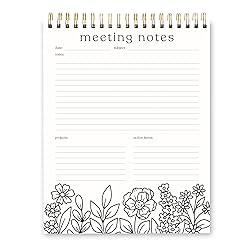 Elyse Breanne Design, Meeting Notes, 8.5" x