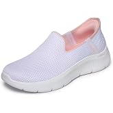 Skechers Women's Slip-Ins: Go Walk Flex Relish | Hands Free Slip-Ins, Air-Cooled Memory Foam Insole, Ultra Go Cushioning, Machine Washable, Flex Pillars