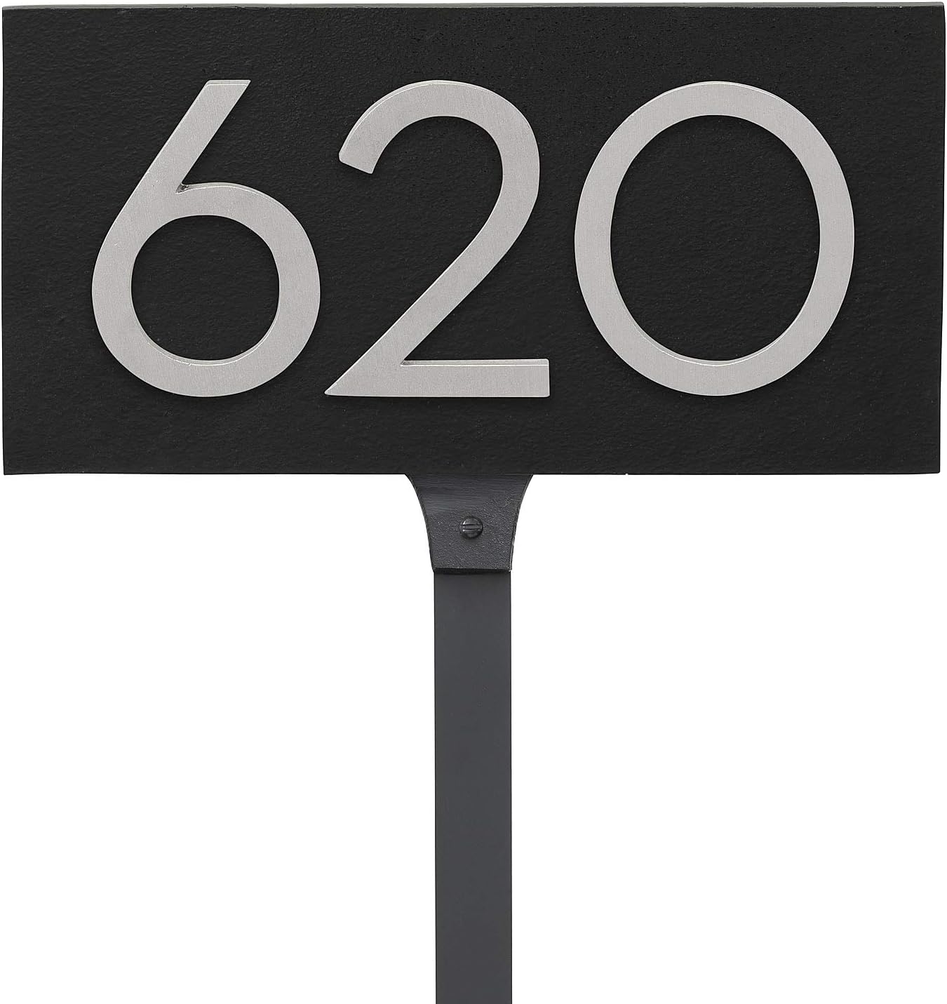 Address Signs - 40 Color Options, Address Number Store, Powder Coated Aluminum Modern Floating 4