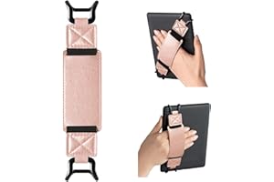 CoBak Secure Hand Strap for Kindle Paperwhite and Tablets - Versatile and Lightweight Finger Grip Holder for 6.8-9" Kindle/Ko