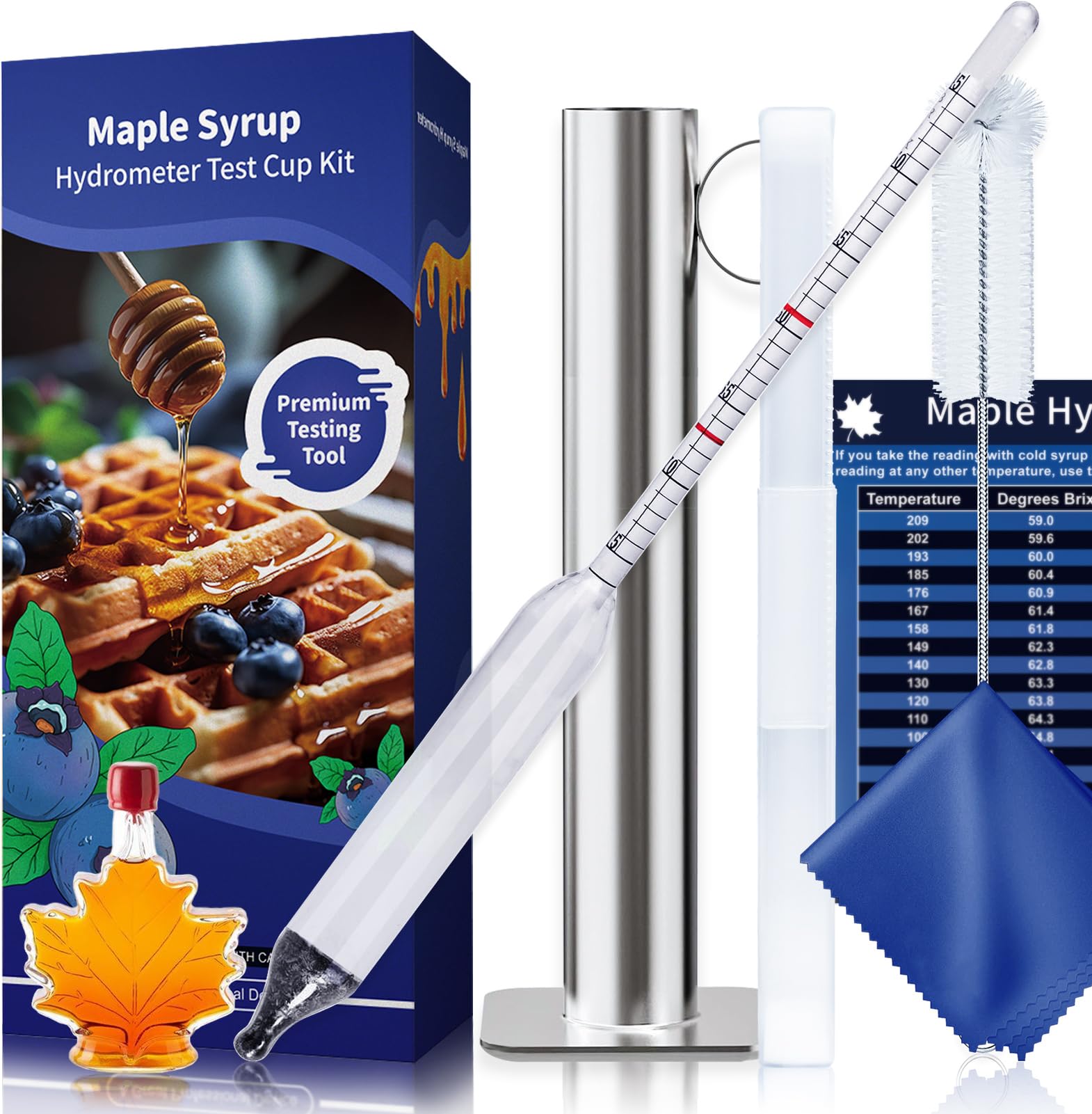 CIMALAB Maple Syrup Hydrometer Test Cup