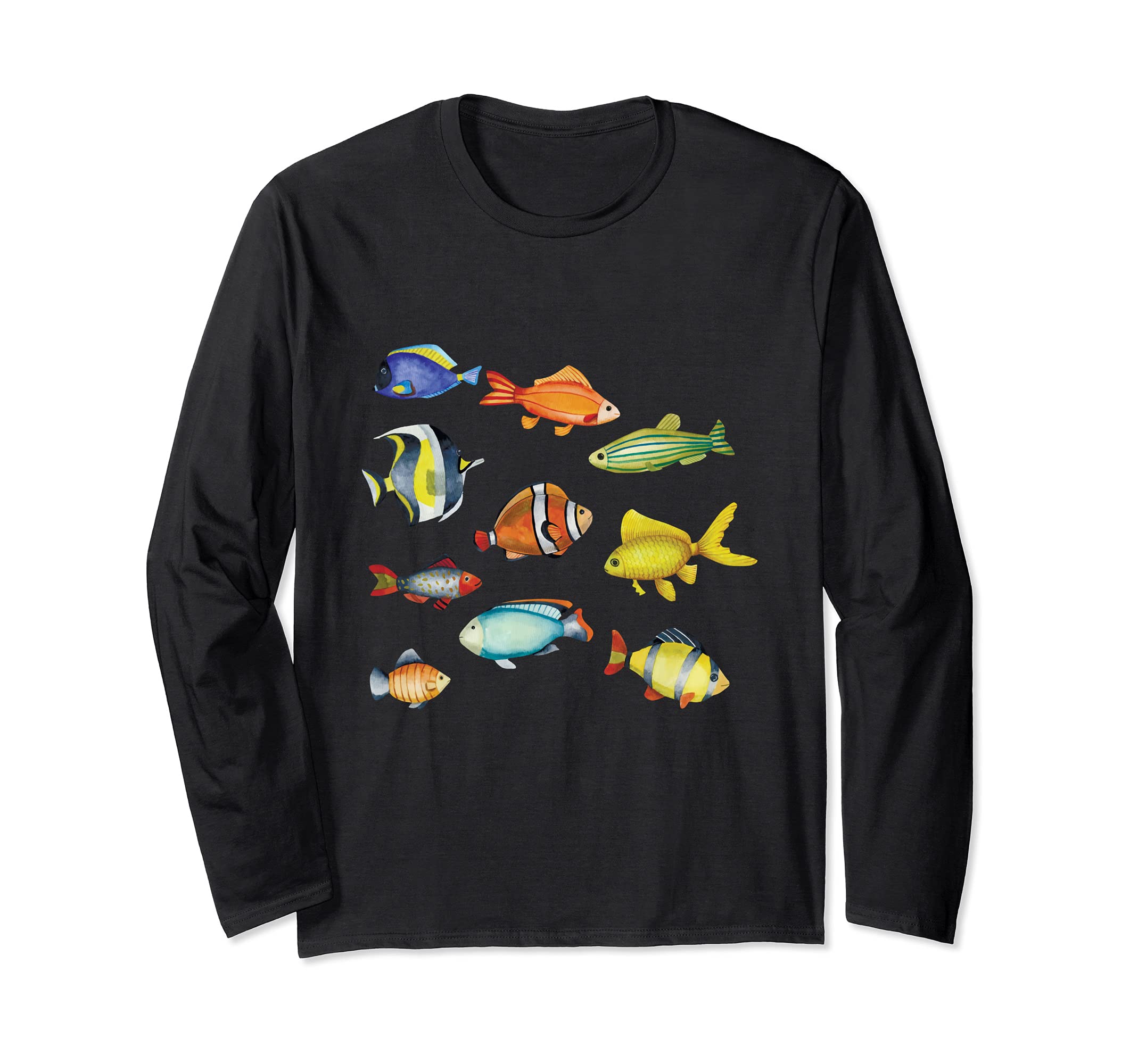 Aquarium Fish Aquarist Aquariums Aquaristic Goldfish Animal Long Sleeve T-Shirt