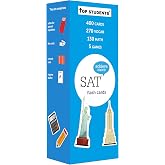 SAT Flash Cards 2026-2027 | 400 SAT Vocabulary + SAT Math Flash Cards | SAT Prep | SAT Math Cards | SAT Vocab Cards | SAT Prep Cards | SAT Words | SAT Classroom and Home Kit | SAT Digital Prep