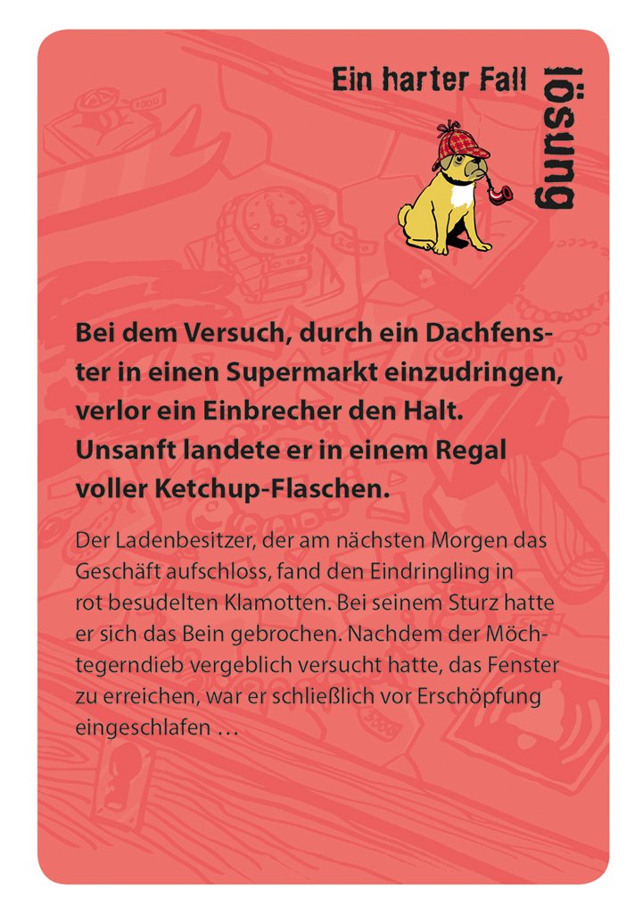 Moses Das Ratsel Kartenspiel Fur Kinder 50 Knifflige Kriminalfalle Fur Scharfsinnige Spurnasen Black Stories Junior Red Stories Spiele Kartenspiele Ayurvedanetworkbhu Com