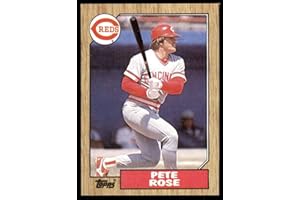 Pete Rose 1987 Topps Baseball Card #200