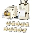 AMPCOM STP Self-Locking Zinc-Alloy CAT8 RJ45 Keystone Jack with Zip Tie Free Design, High Speed 40Gbps Tool-Free Network Connector 12-Pack