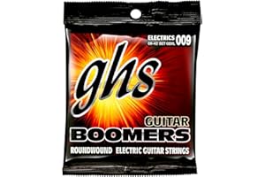 GHS Strings GBXL Guitar Boomers, Nickel-Plated Electric Guitar Strings, Extra Light (9-42)