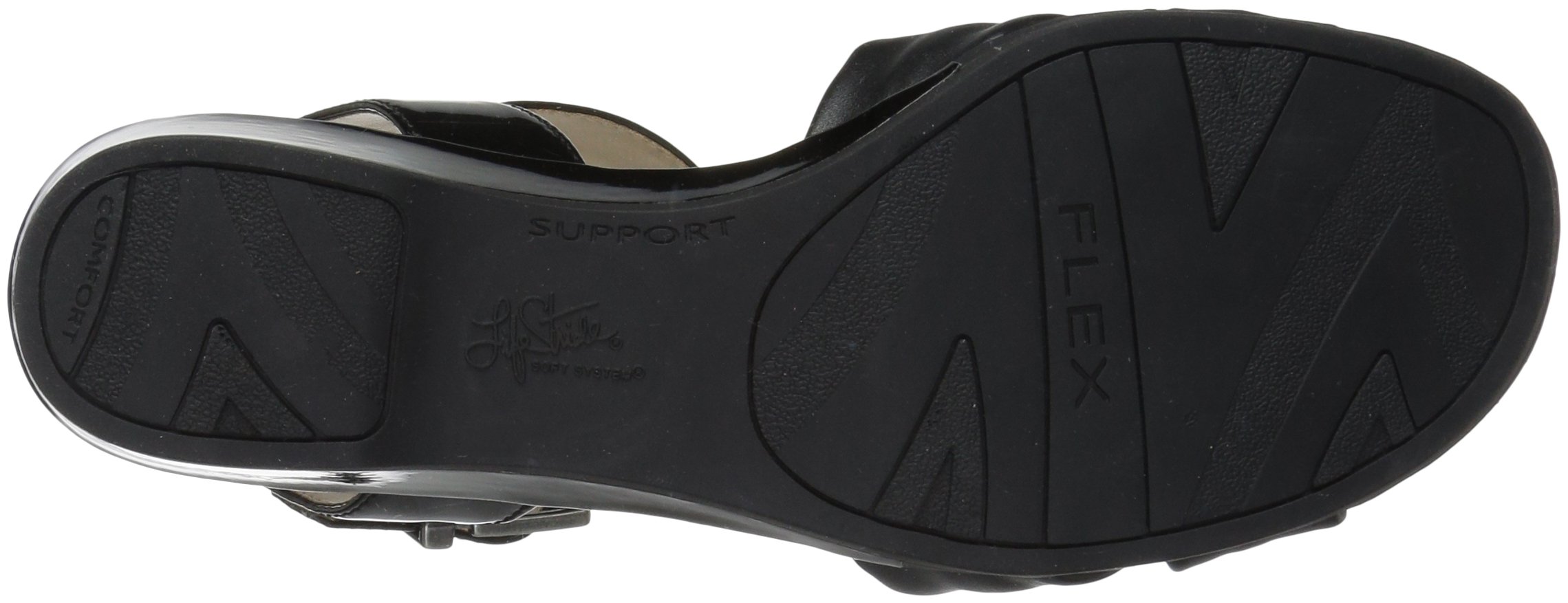 LifeStride Women's Monaco Sandal, Black, 8.5 N US - Image 4