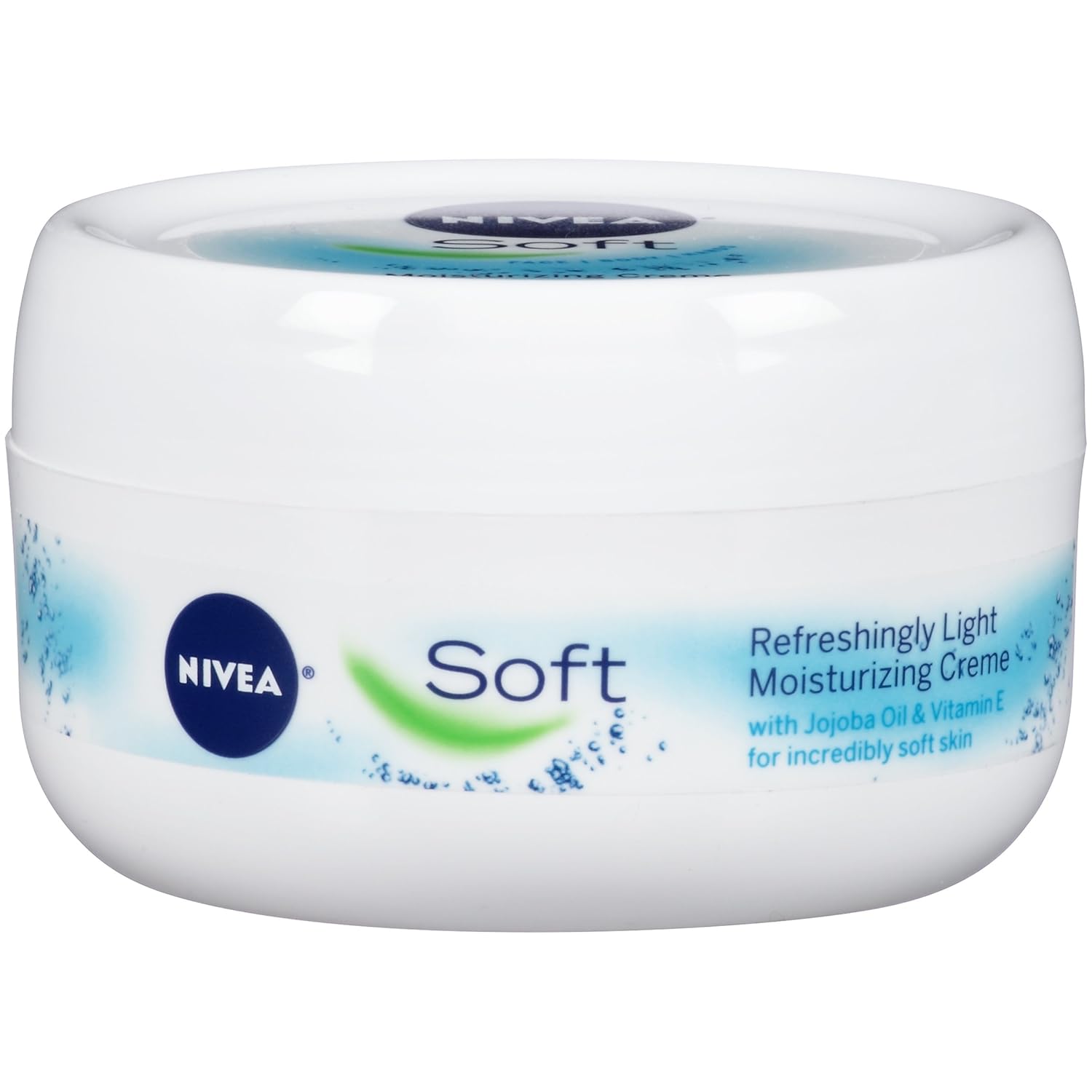 NIVEA Soft Moisturizing Crème- Pack of 3, All-In-One Cream For Body, Face and Dry Hands - Use After Hand Washing - 6.8 oz. Jars : Beauty