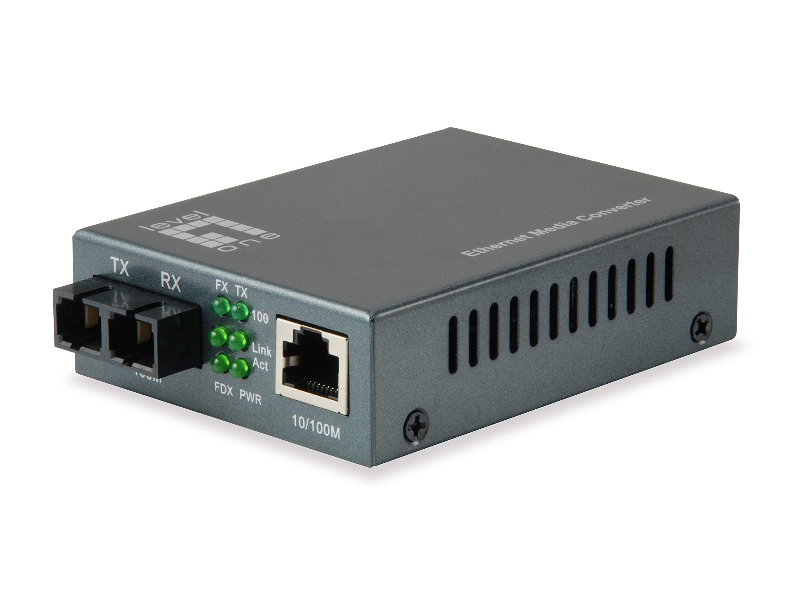 LevelOne Media Converter FVT-1105 RJ45>SC SM 80km