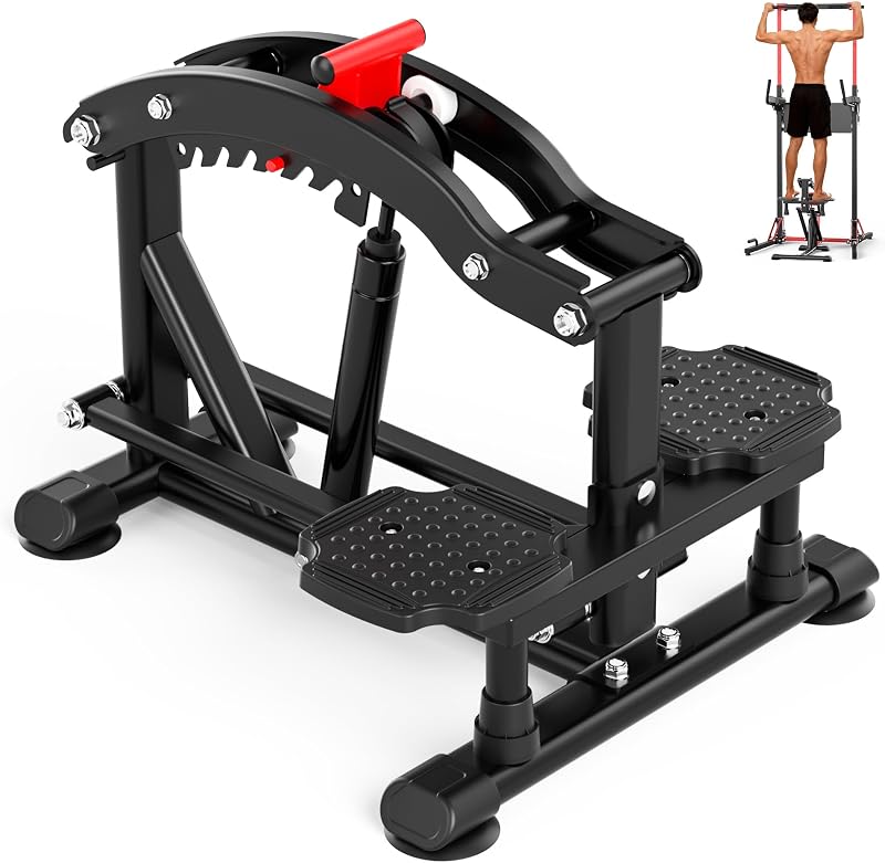 ONETWOFIT Power Tower Pull Up Bar Station Multi-Function 660LBS Black
