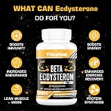 Vitanboost Beta Ecdysterone 1200mg 60 Count Lean Muscle Strength High Purity view 5