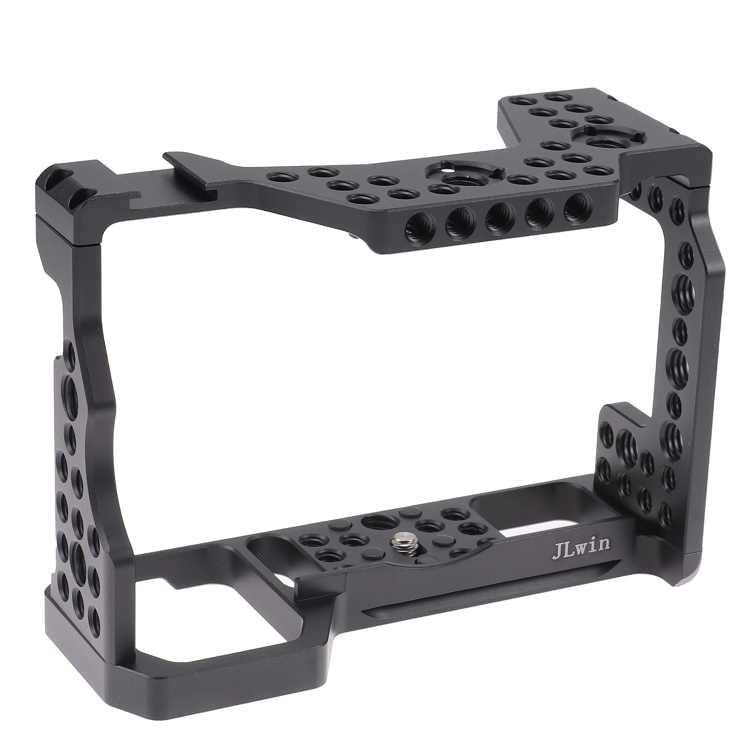 A7III A9 Cage, Hersmay Aluminium DSLR Camera Cage for Sony A9 A7RIII A7III A7M3